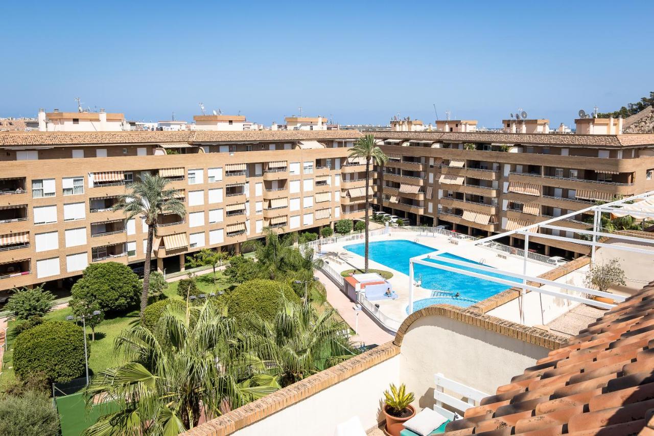 Beach Paradise Flat In Denia Centre W/ Large Pool Eksteriør billede