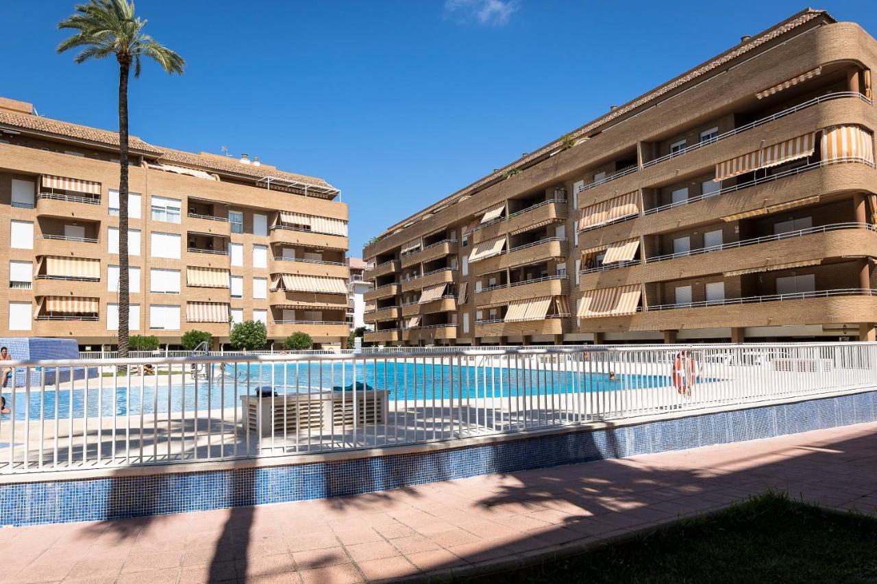 Beach Paradise Flat In Denia Centre W/ Large Pool Eksteriør billede