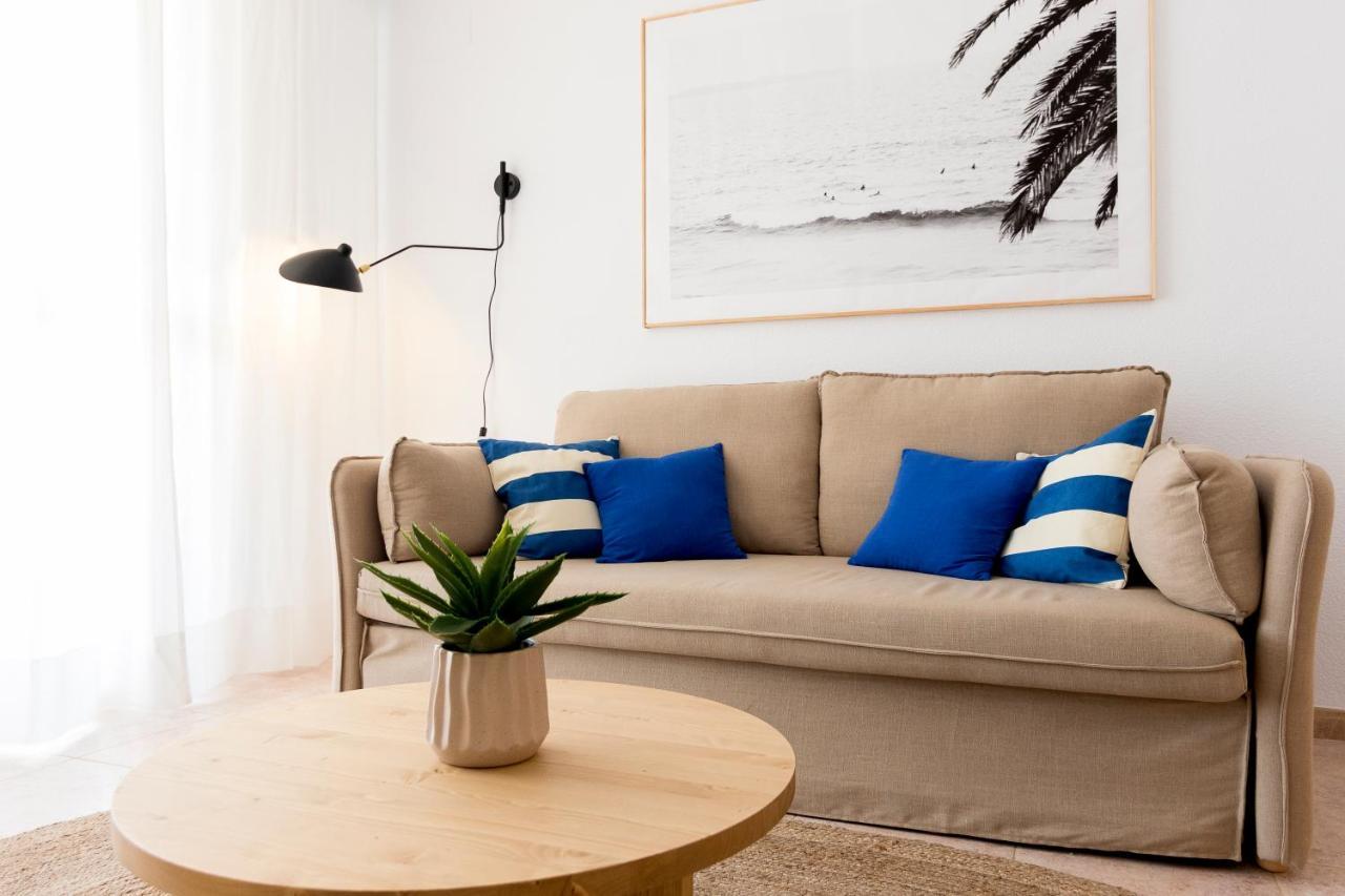 Beach Paradise Flat In Denia Centre W/ Large Pool Eksteriør billede